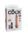 Dildo Realístico King Cock com Ejaculação Bege 17.8 cm,PD5607-21