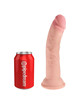 Dildo Realístico King Cock Triple Density Bege 21.6 cm,PD5715-21