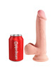 Dildo Realístico King Cock Triple Density Bege 19 cm,PD5718-21
