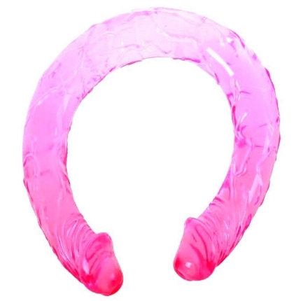 Dildo Duplo Baile Duo Dong Rosa 44.5 cm,D-205160