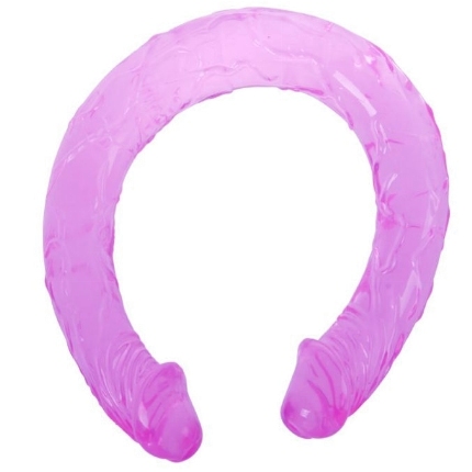 Dildo Duplo Baile Duo Dong Roxo 44.5 cm,D-205162