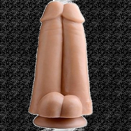 Dildo Duplo Tom of Finland Double Cock Bege,D-219888
