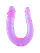 seven creations - pene con dos cabezas de gelatina flexible