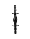 Dildo Duplo Hung System Double Penetration Preto,D-222960