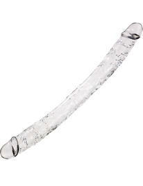 Dildo Duplo Alive Supreme Transparente 38.5 cm