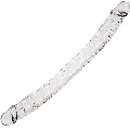 alive - supreme realistic penis transparent 38.5 cm