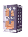 Dildo Duplo SileXD Premium Bege 17.5 cm,D-237285