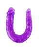 Dildo Duplo Baile Jelly Roxo,D66-194148LL