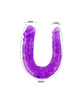 Dildo Duplo Baile Jelly Roxo,D66-194148LL