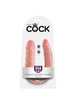Dildo Duplo King Cock U Shape Médio Bege,PD5514-21
