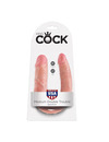 Dildo Duplo King Cock U Shape Médio Bege,PD5514-21