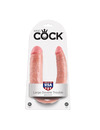 Dildo Duplo King Cock U Shape Grande Bege,PD5515-21