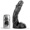 Dildo Realístico All Black Ben Preto 23 cm