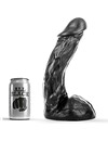 Dildo Realístico All Black Dan Preto 28 cm,D-222832