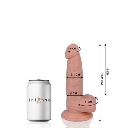 mr intense - 4 pene realistico 16.2 -o- 3.1cm