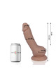 Dildo Realístico Mr Intense Bege 17.6 cm,D-216089