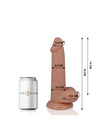 Dildo Realístico Mr Intense Bege 18 cm,D-216091