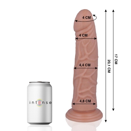 Dildo Realístico Mr Intense 22 Bege 20.1 cm,D-216103