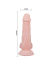 Dildo Realístico Baile Super Bege 16.5 cm,D-219330