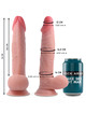 Dildo Realístico Rockarmy Sherman Bege 24 cm