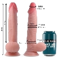 Dildo Realístico Rockarmy Sherman Bege 24 cm