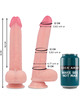 Dildo Realístico Rockarmy King Cobra Bege 24 cm,D-223367