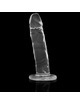 X ray - clear dildo transparente 18 cm x 4 cm
