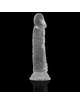X ray - clear dildo transparente 19 cm x 4 cm