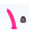 delta club - toys pink dildo medical silicone 17 x 3 cm D-227141