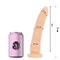 delta club - toys natural dildo medical silicone 20 x 4 cm