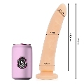 delta club - toys natural dildo medical silicone 23 x 4.5 cm