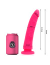 delta club - toys pink dildo medical silicone 23 x 4.5 cm D-227147
