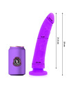 delta club - toys lilac dildo medical silicone 23 x 4.5 cm D-227148