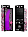 delta club - toys lilac dildo medical silicone 23 x 4.5 cm D-227148