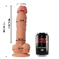 Dildo Realístico Cybersilicock Ultra Realista Bege 20,5 cm