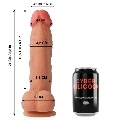 Dildo Realístico Cybersilicock Saul Bege 21 cm