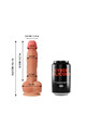 Dildo Realístico Cybersilicock Ansel Bege 15.5 cm