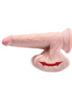 Dildo Realístico King Cock com Testículos Bege 24.5 cm,D-230570