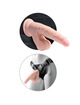 king cock - plus 3d dildo swinging balls 15.2 cm light skin D-230577