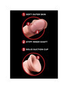 king cock - plus 3d dildo swinging balls 15.2 cm light skin D-230577