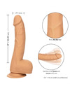 Dildo Realístico Calexotics Bege 20.3 cm,D-233057