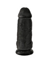 king cock - chubby realistic penis 23 cm black D-236497