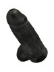 Dildo Realístico King Cock Chubby Preto 23 cm,D-236497