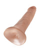 king cock - pene realistico 12 cm caramelo