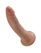 king cock - pene realistico 17.5 cm caramelo