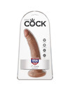 king cock - realistic penis 17.5 cm caramel D-236501