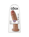 king cock - realistic penis 24 cm caramel D-236504