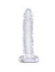 Dildo Realístico King Cock Transparente 15.5 cm