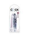 Dildo Realístico King Cock Transparente 15.5 cm,D-236517