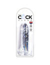 king cock - clear realistic penis 15.5 cm transparent D-236517